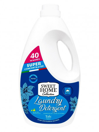 detail Sweet Home TALCO, parfémovaný prací gel 2000 ml (laundry detergent)