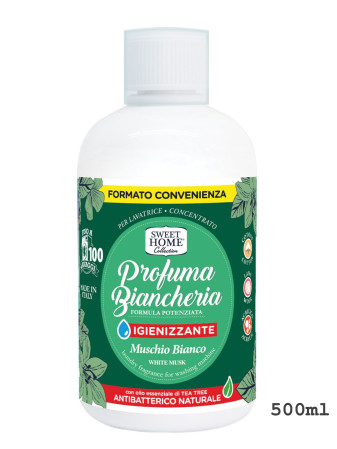 detail Sweet Home Parfém do pračky 500ml - WHITE MUSK (bílý mošus), 100 dávek