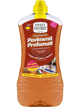 detail Sweet Home Čistič na podlahy 1000ml - CEDARWOOD & AMBER