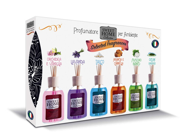 detail Sweet Home Aroma difuzéry 6x 30ml - BESTSELERY
