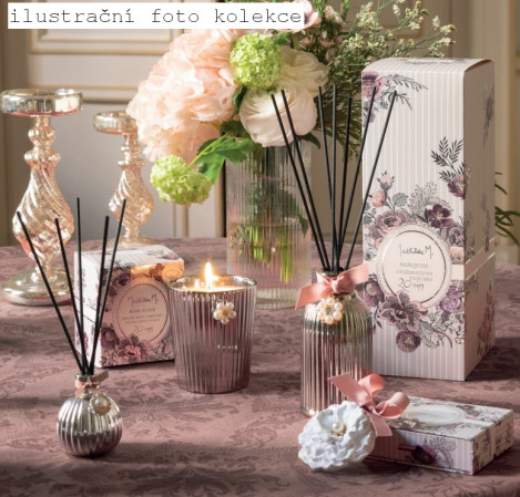 detail Mathilde M. - ROSE ÉLIXIR, difuzér 20ans silver, 200ml