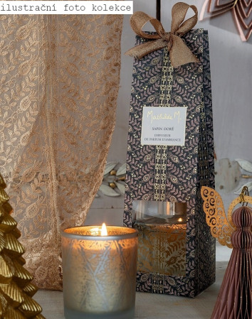detail Mathilde M. - SAPIN DORÉ, difuzér 150ml, Fetes Enchantes