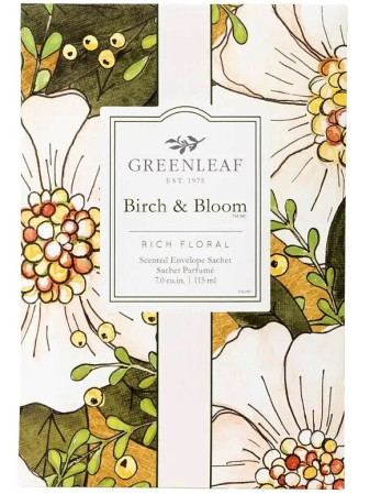 detail Vonný sáček 115ml Greenleaf BIRCH & BLOOM