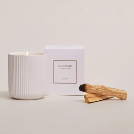 detail Vonná svíčka ROURA - Pure Nature PALO SANTO, 245g