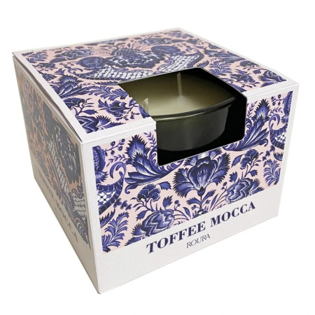 detail Vonná svíčka ROURA - TOFFEE MOCCA, 300g