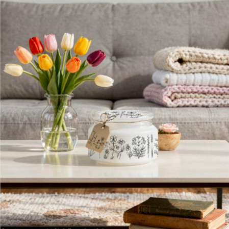 detail Emocio Vonná svíčka ve skle malá - BOTANICAL GARDEN