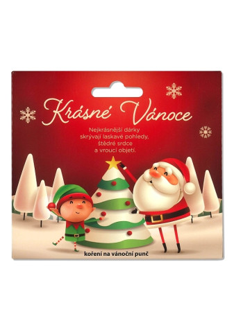 detail Albi KRÁSNÉ VÁNOCE, koření na punč, 50 g