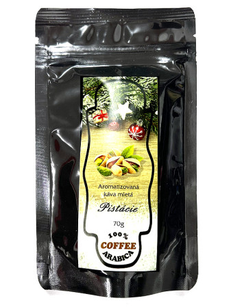 detail Aromatizovaná mletá káva 70 g - PISTÁCIOVÁ