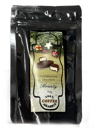 detail Aromatizovaná mletá káva 70 g - BOUNTY