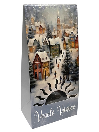 detail Vánoční mandle v čokoládě - Veselé Vánoce 80g