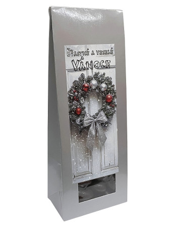 detail Vánoční mandle v čokoládě - Šťastné a veselé Vánoce 80g