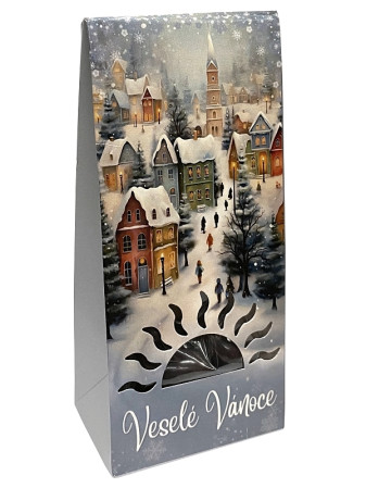 detail Vánoční pomeranč v čokoládě - Veselé Vánoce 80g