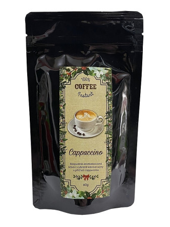 detail Vánoční aromatizovaná instantní káva 80g - CAPPUCCINO
