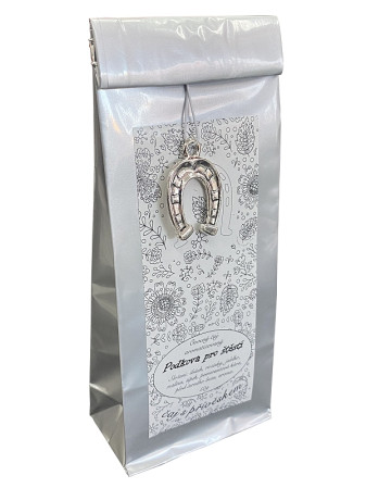 detail Ovocný čaj s přívěskem 50g - PODKOVA PRO ŠTĚSTÍ