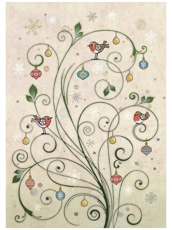 detail Luxusní přání DC033 BUG ART - ROBIN VINE