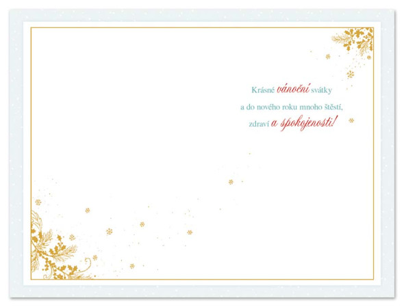 detail Ditipo Blahopřání K - Pohádkové Vánoce (sýkorky)