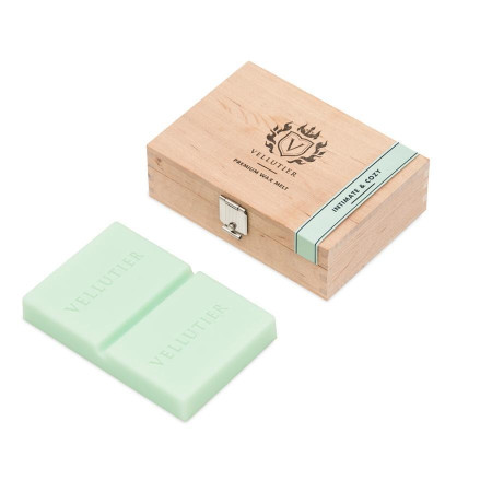 detail Vellutier INTIMATE & COZY, vosk v dárkové krabičce 50 g