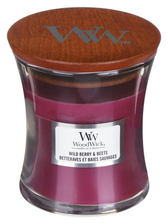 detail Vonná svíčka WoodWick WILD BERRY & BEETS, malá 85 g