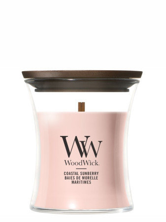 detail Vonná svíčka WoodWick Coastal Sunberry, malá 85g