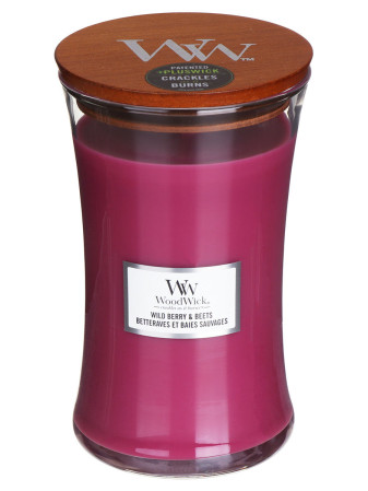 detail Vonná svíčka WoodWick WILD BERRY & BEETS velká 609g