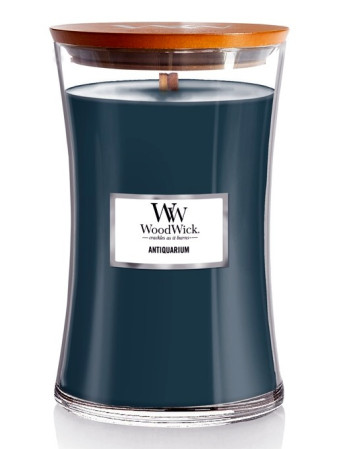 detail Vonná svíčka WoodWick ANTIQUARIUM, velká 609 g