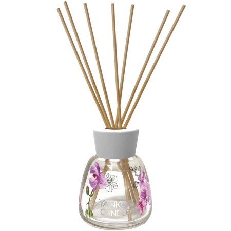detail Yankee Candle Reed difuzér WILD ORCHID, 100 ml, signature