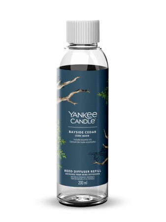 detail Yankee Candle Reed difuzér náplň BAYSIDE CEDAR, 200 ml
