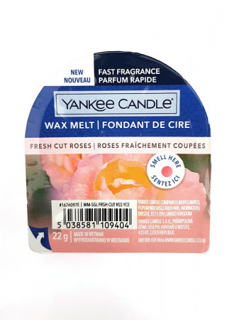 detail Yankee Candle FRESH CUT ROSES vonný vosk 22 g NEW