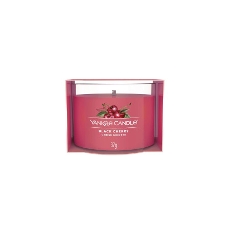 detail Yankee Candle Votiv ve skle BLACK CHERRY, 37 g