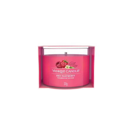 detail Yankee Candle Votiv ve skle RED RASPBERRY, 37 g