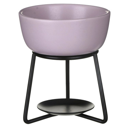 detail Yankee Candle PEBBLE MELT aromalampa GREY LILAC