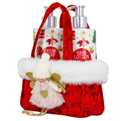 Vivian Gray Xmas Red Velvet, tekuté mýdlo a mléko na ruce