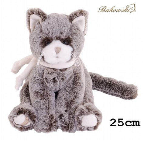 Bukowski Kočička KITTY šedá, 25 cm