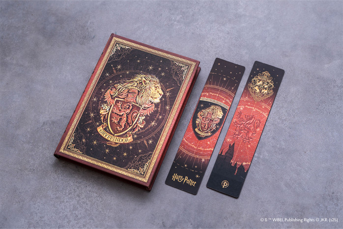 detail Paperblanks ZÁLOŽKA - NEBELVÍR / Gryffindor - Harry Potter