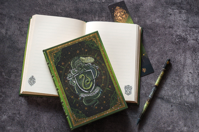 detail Paperblanks Dárková sada Harry Potter Zmijozel
