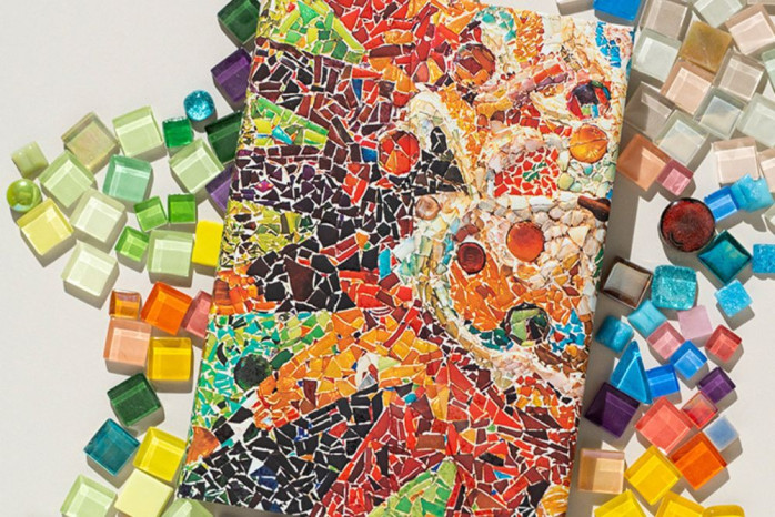 detail Paperblanks Diář 18-měsíční 2026-27, MINI - Gaudi's Sun