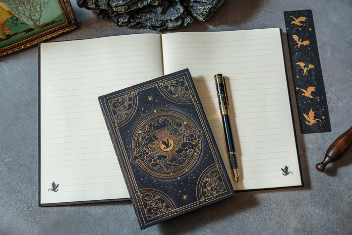 detail Paperblanks MIDI zápisník - Shadows of Navare, linkovaný