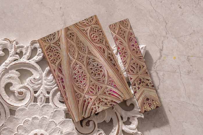 detail Paperblanks MIDI zápisník - Duomo di Milano, linkovaný, flexis