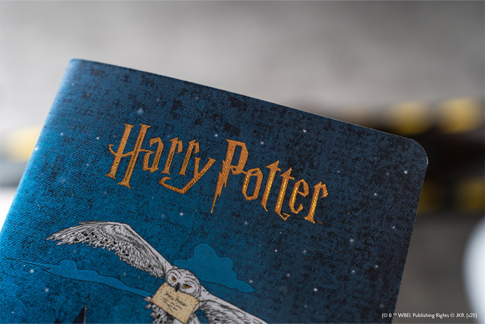 detail Paperblanks Sešit A6, linkovaný - Harry Potter, modrý