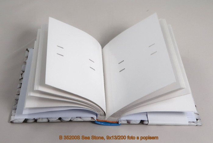 detail Fotoalbum 9x13/200 B35200S Gedeon Sea Stone B
