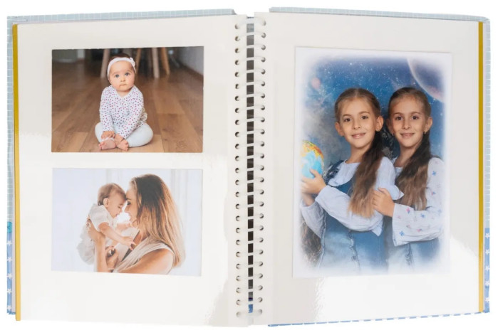 detail Fotoalbum samolepicí 40stran DRS20 Fandy DUCKLING 1 modrá