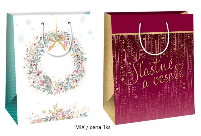 detail Ditipo Dárková taška DAB Vánoční mix / cena 1ks