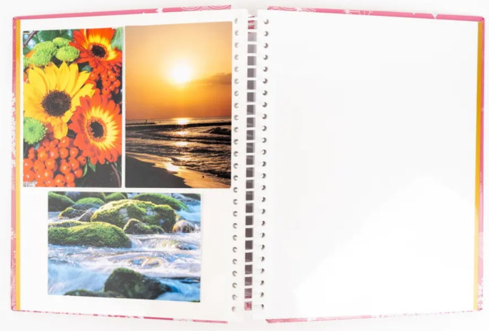 detail Fotoalbum samolepicí 60stran DRS30 Fandy ABLOOM 2 zelený bok