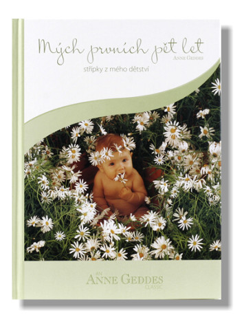 Anne Geddes - kniha Mých prvních pět let - SEASONS - louka