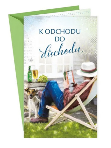 Argus Přání k odchodu do důchodu (pánské)