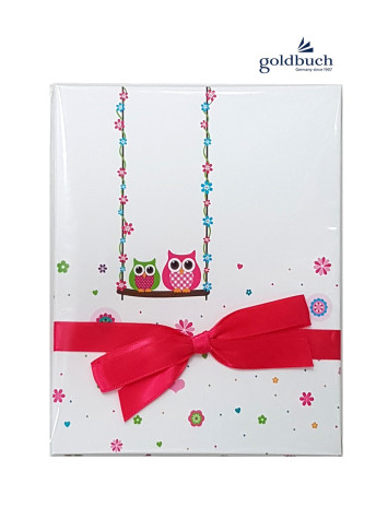 Leporelo 13x18/10 Goldbuch OWL Eule sovičky