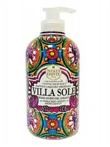 Nesti Dante VILLA SOLE Noble Red Grapes from Chianti, tekuté mýdlo 500ml