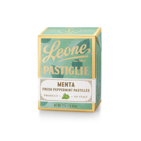 Leone 1857 - Menta, pastilky s mátovou příchutí, 27g