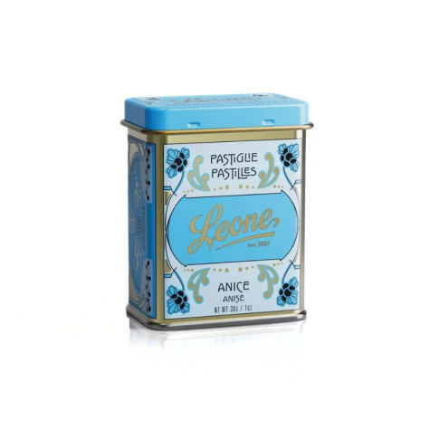 Leone 1857 - Pastilky v plechové dóze - Anýz, 30 g
