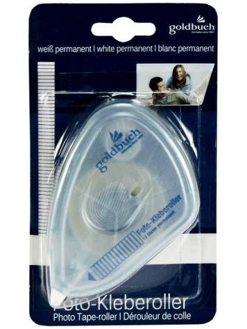 Podlepkový roller - lepicí štítky v rolleru GOLDBUCH blue